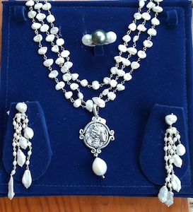 Jewelry Fundraiser – Pearl & Coin Set